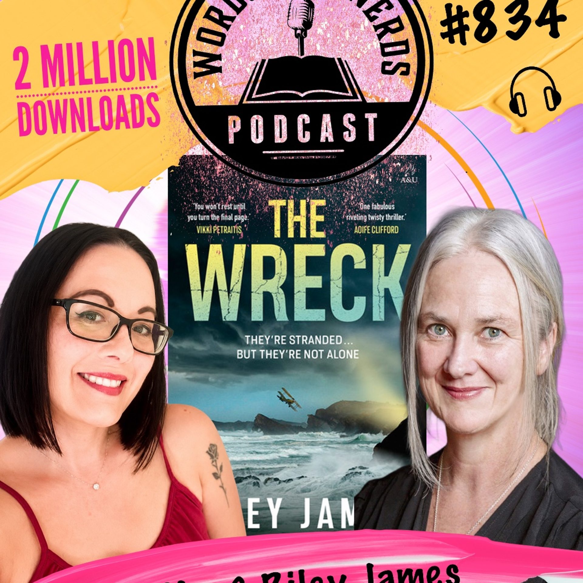 834. Dani Vee and Riley James – The Wreck, thrillers and the Bermuda Triangle